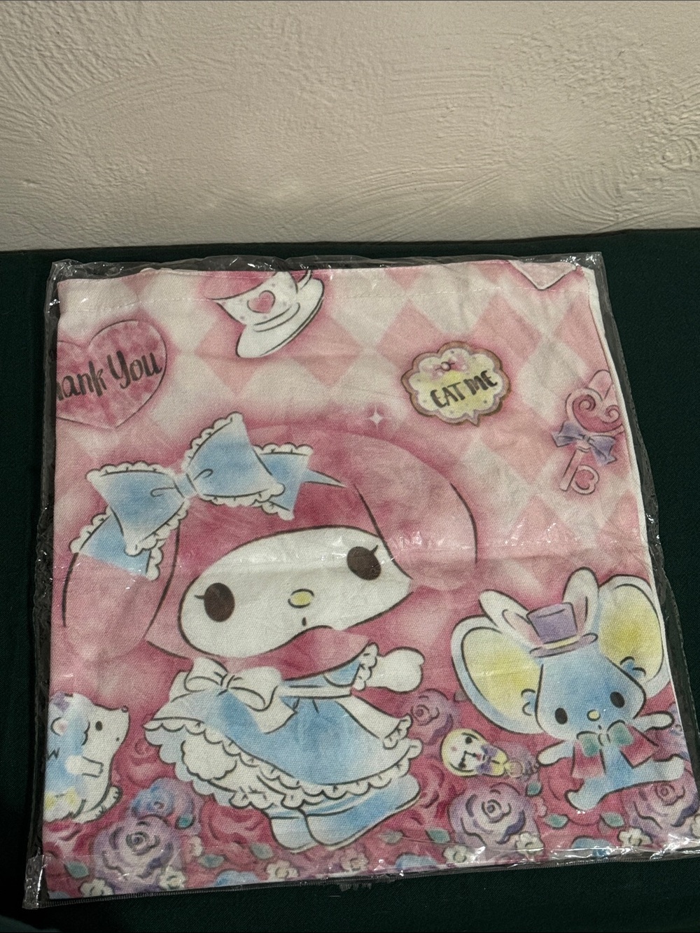 Sanrio My Melody Pink Kids Canvas Tote Bag- Cute Character Design